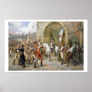 Poster Um incidente na guerra Peninsular - Napoleon entra