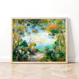 Poster Um jardim em Sorrento, August Renoir