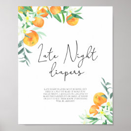 Poster Um jogo de fraldas noturno