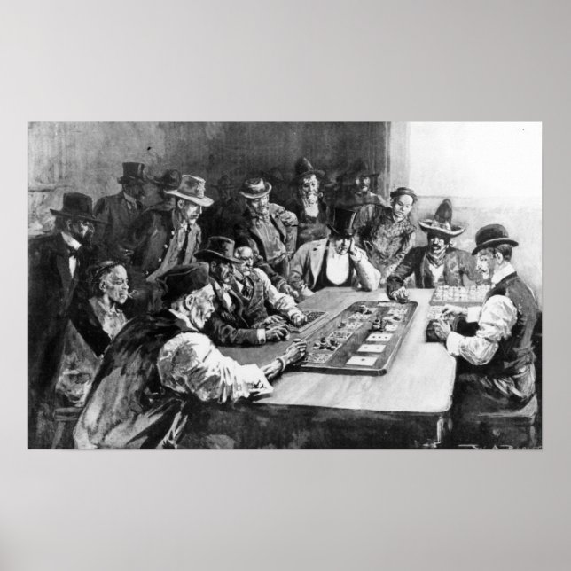 Poster Um jogo Faro em El Paso (Frente)