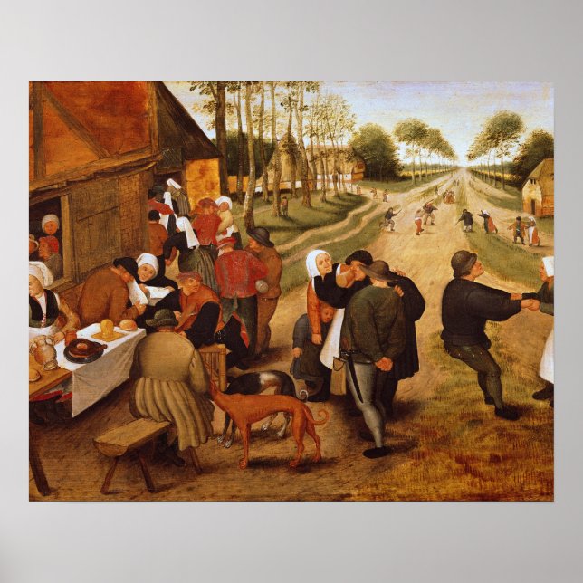 Poster Um Kermesse flamengo (Frente)