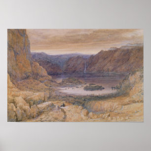 Poster Um lago mountain, Noruega, c.1827