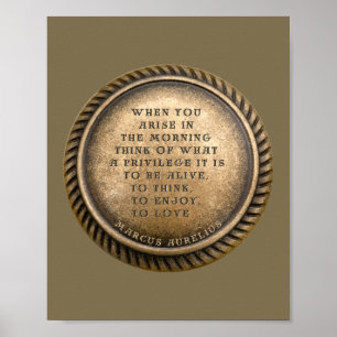 Poster Um lembrete de Eterno para acalmar a vida - da aur