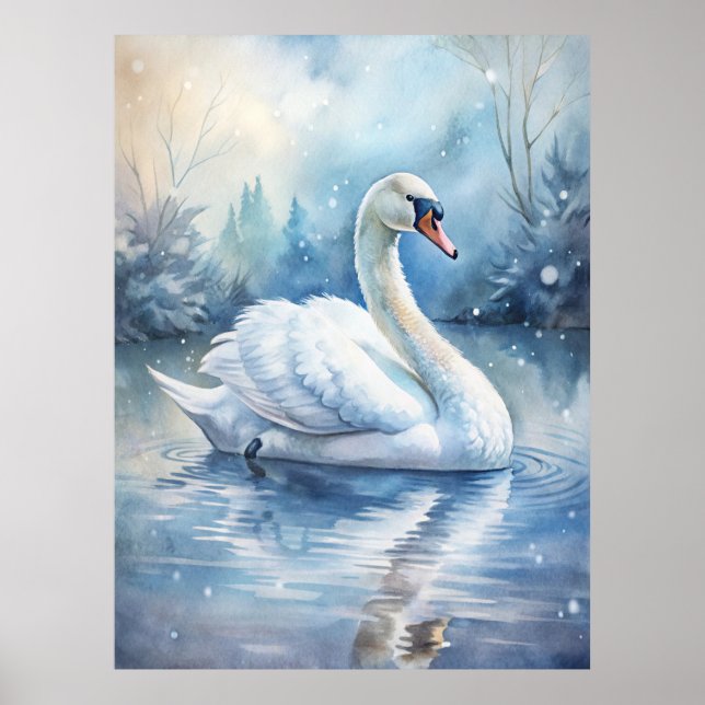 Poster Um lindo cisne (Frente)