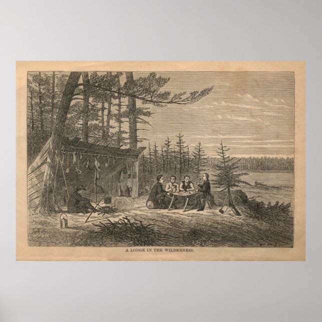 Póster Um lodo na natureza (Frente)