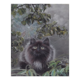 Póster Um lugar silencioso - Kitten e Poster da teia aran