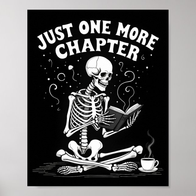 Poster Um Mais Capítulo Estilo Literário Halloween Divert (Frente)
