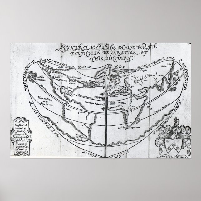 Póster Um Mapa Geral (Frente)
