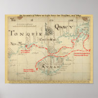 Um Mapa Pirata Autêntico 1690 (com embelezamentos)