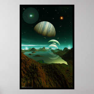 Poster Um mar de verde