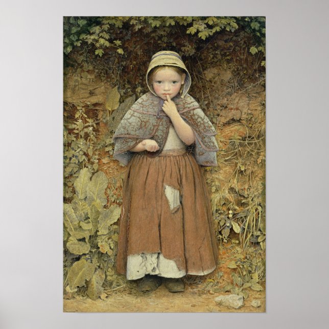 Póster Um mendigo no caminho, 1856 (Frente)