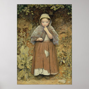 Póster Um mendigo no trajeto, 1856