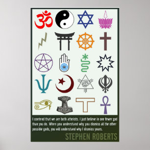 Póster Um menos deus   Stephen Roberts