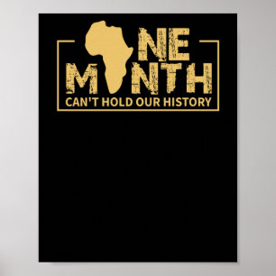 Poster Um Mês Não Consegue Manter Nossa História - Histór