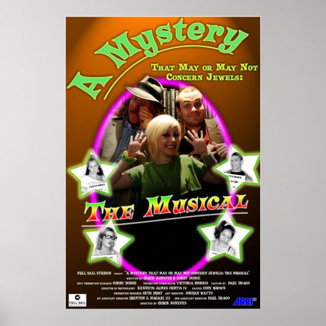 Poster Um mistério que pode ou não dizer respeito a joias (Frente)