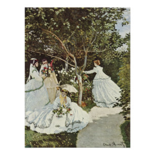 Póster Um moinho de vento em Zaandam Claude Monet