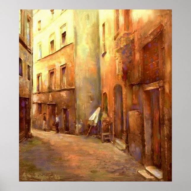 Poster Um momento em Roma (Frente)