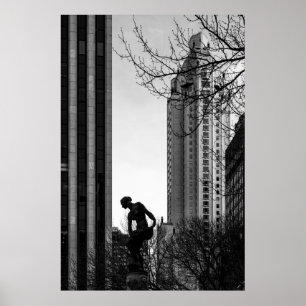Poster Um momento solitário na cidade