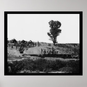 Póster Um Mortar, Chamado Ditador, Petersburgo, VA 1864