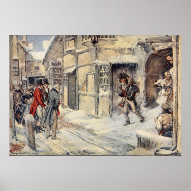 Poster Um NATAL CAROL Ele era o cavalo de Tim (Frente)