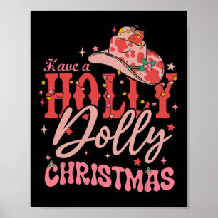 Poster Um Natal Engraçado Que Tenha Um Natal Holly Cowgi