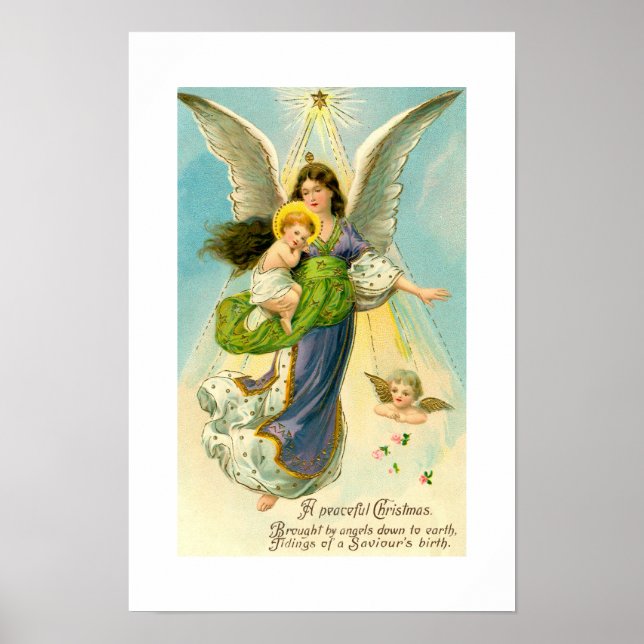 Póster Um Natal pacífico (Frente)