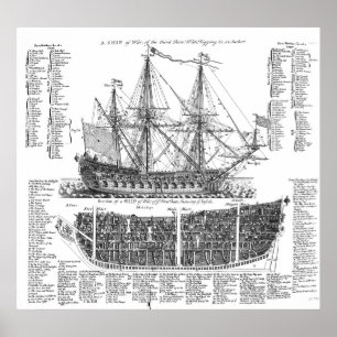 Póster Um navio da guerra