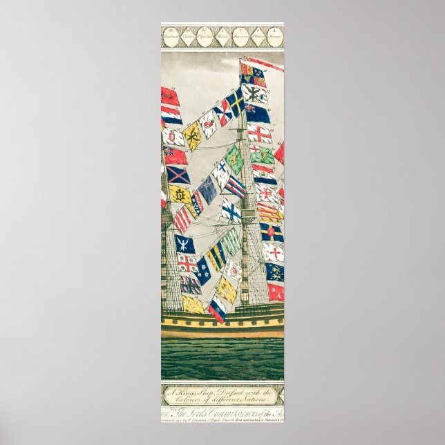 Póster Um navio do rei (Frente)