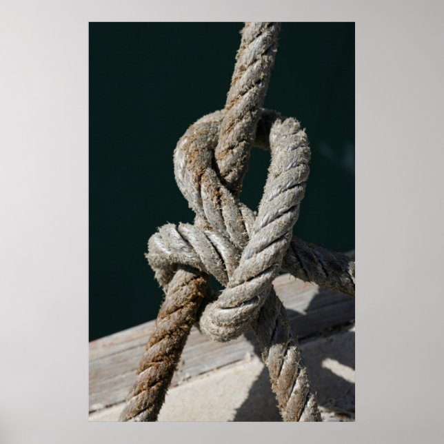 Poster Um Nó Ligado Em Um Jetty | Portugal (Frente)