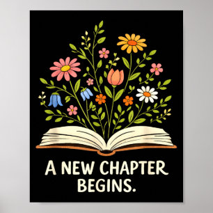 Poster Um novo capítulo começa inspirando leitores biblio