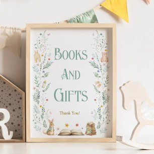 Poster Um Novo Capítulo Livros e Presentes para Chás de B