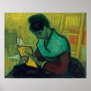 Poster Um novo leitor, o quadro Vincent Van Gogh