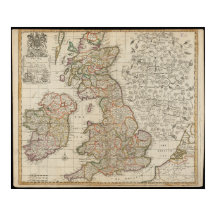 Um novo mapa de Inglaterra, Escócia e Irlanda