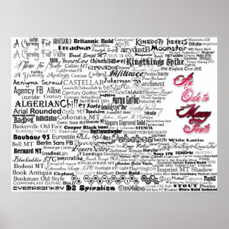 Poster Um Ode para Muitas Fontes