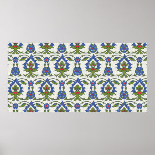 Poster Um ornamento sem costura tradicional árabe. Turco