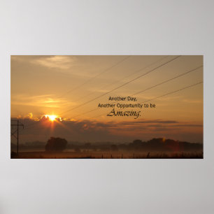 Poster Um outro dia, uma outra oportunidade de ser