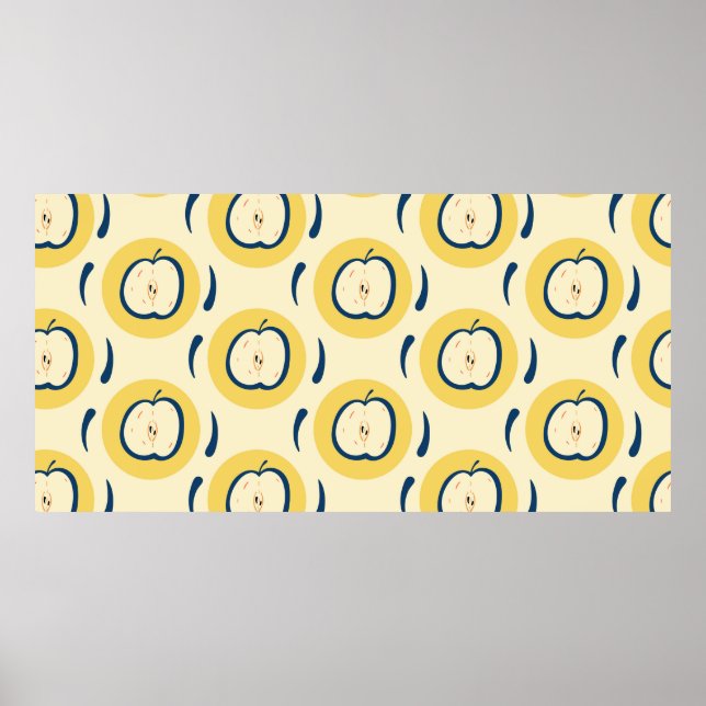 Poster Um padrão perfeito para a carne. (Frente)