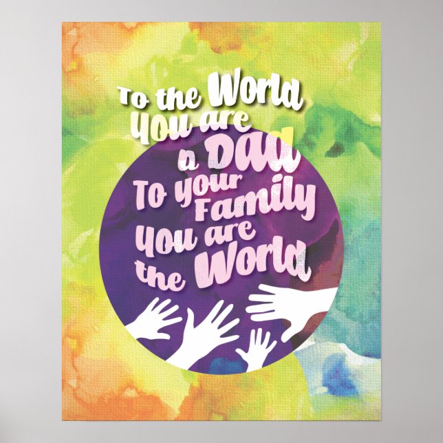 Poster Um Pai amoroso (Frente)