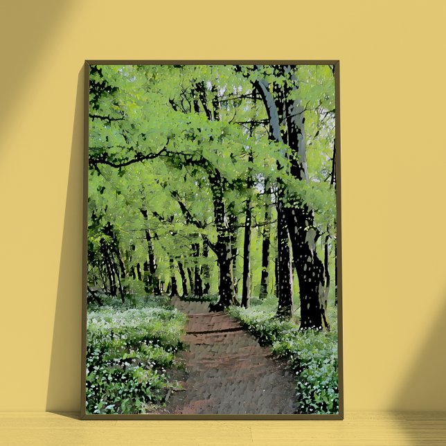 Póster Um passeio na floresta (Criador carregado)