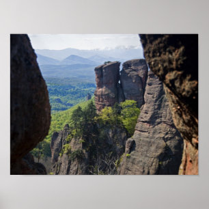 Poster Um passeio pelo Castelo de Belogradchik Ruins