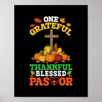 Um Pastor Agradecido e Abençoado de Pé Com Fé Al