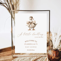 Um Pequeno Chá de fraldas De Duckets Bem-Vindo