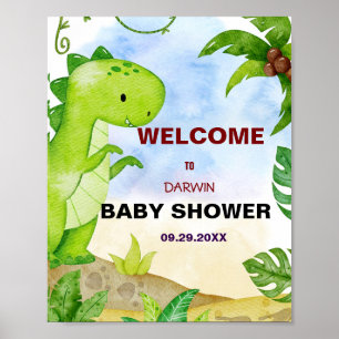 Poster Um Pequeno Dino vai bater em breve! Chá de fraldas