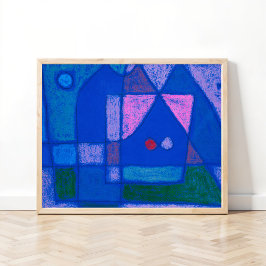 Poster Um pequeno quarto em Veneza por Paul Klee, Abstrat