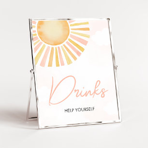 Poster Um pequeno raio de Chás de fraldas solares