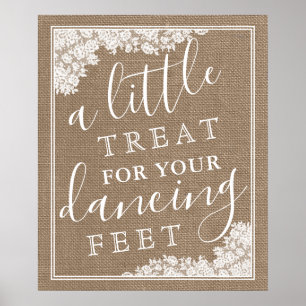 Poster Um Pequeno Tratado Para Seu Sinal De Casamento De