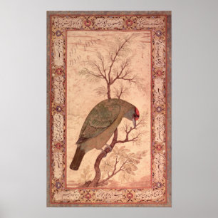 Póster Um período de Jahangir do Barbet, Mughal, 1615