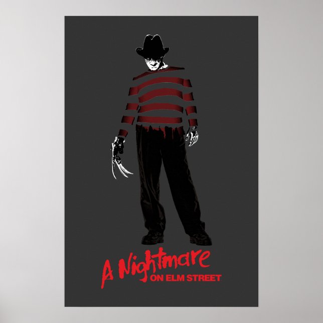 Poster Um pesadelo na Elm Street | Freddy Krueger (Frente)