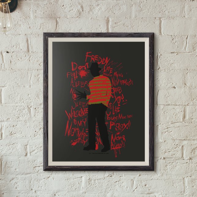 Poster Um pesadelo na Elm Street | Não adormecer (Criador carregado)