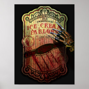 Poster Um pesadelo na Elm Street Sorvete de Springwood